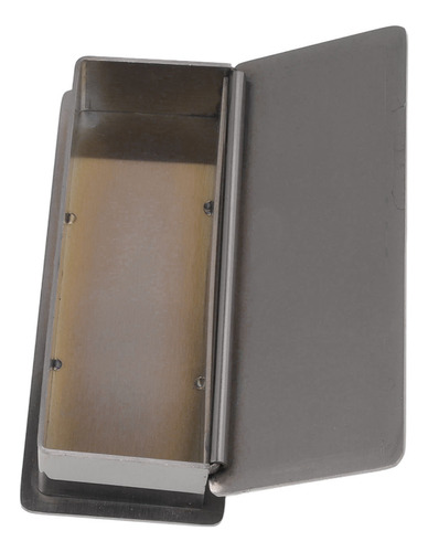Soporte Para Palillos Con Tapa Rectangular De Acero Inoxidab