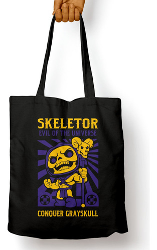 Bolso Skeletor Dibujo (d1556 Boleto.store)