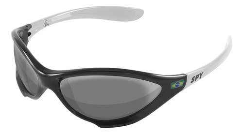 Óculos De Sol Spy 45 - Twist Preto - Haste Branca