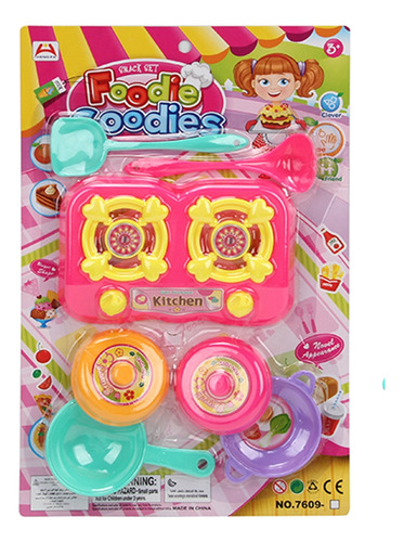 Juego De Cocina Set Juguete Para Niña Sh1157744