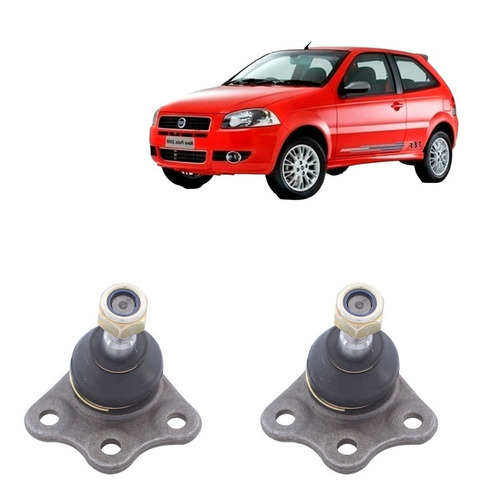 Par Rotulas Inferior Para Fiat Palio 1.4 2007 2009