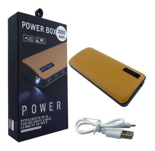 Cargador Portátil Para Celular 20000 Mah 3 Usb 