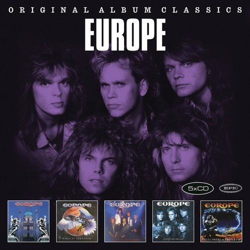 Europe Original Album Classics 5 Cd Nuevo Importado