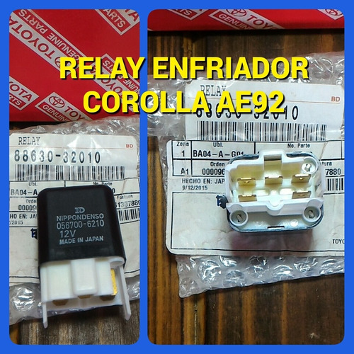 Relay Aire Acondicionado Toyota 88630-32010 De 5 Pines 