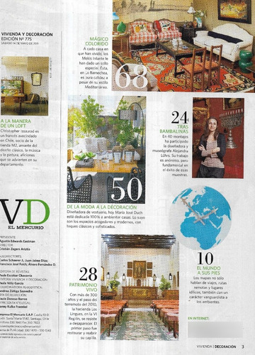 Revista Vd El Mercurio / 14-05-11 / Remodelar Consigna (Usado)