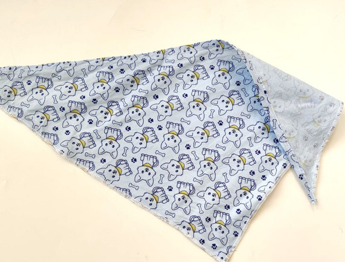 Imagem 3 de 5 de Kit 2 Bandanas Pet Lenço Tecido De Amarrar Lencinho Cachorro