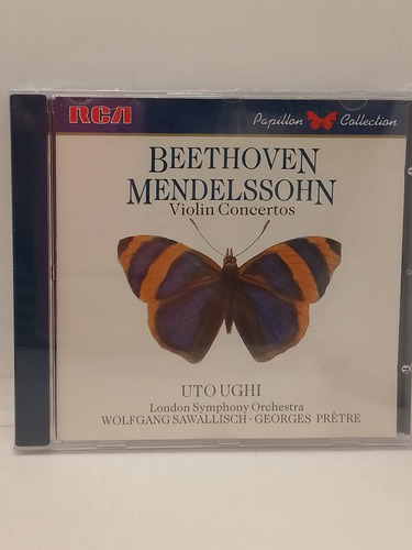 Beethoven Mendelssohn Violin Concertos Cd Nuevo 