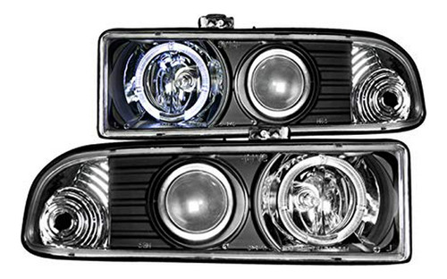 Anzo Usa 111015 Chevrolet S10 Proyector Con Conjunto De Faro