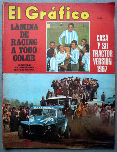 Revista El Grafico Nº 2500 Racing Lamina Color