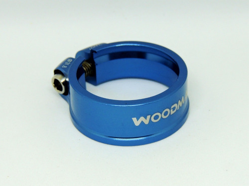 Woodman Abrazadera Para Poste De Asiento 31.8mm Azul