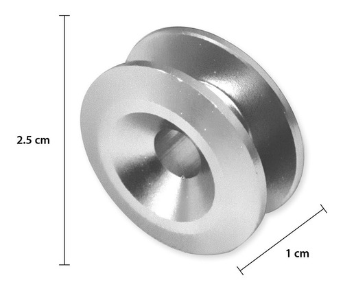 Tornillo Para Facia Con Tensor 1x2.5cm - 4 Pzs