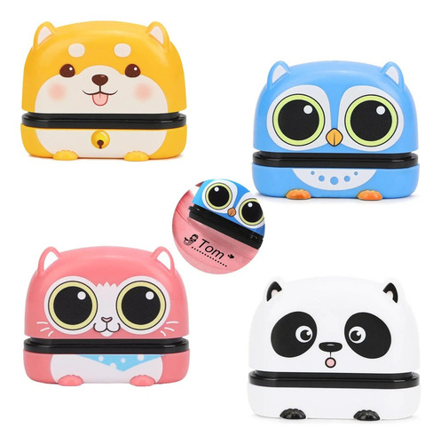 Sello Nombre Personalizado Para Ropa Niños, 4 Piezas