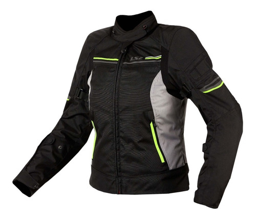 Campera Moto Cordura Mujer Ls2 Shadow Proteccion Teo Motos