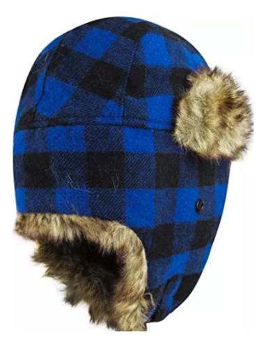 Gorro Ruso Modo Aviador Unisex Invierno De Lona Leñador
