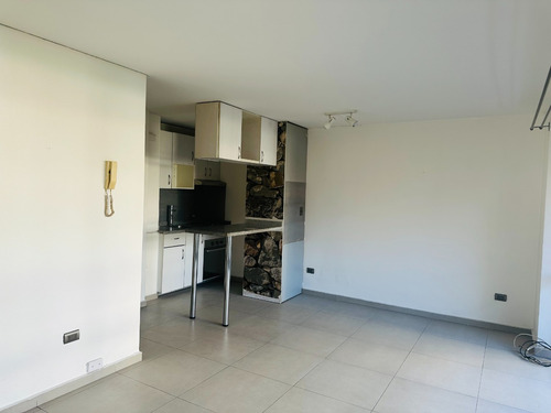 Estudio Con Terraza Vista 3 Cuadras Del Metro En Providencia