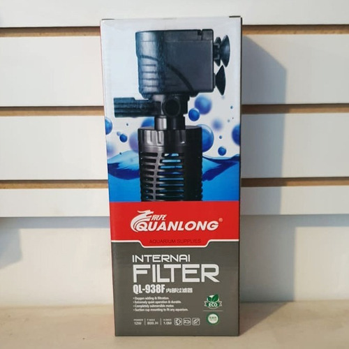 Imagen 1 de 1 de Filtro Sumergible Quanlong Biológico Mecánic 1400l/h Acuario