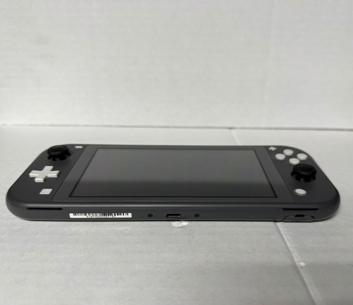 Nintendo Switch Lite Gris 32gb + Cargador Original Gris (Usado)