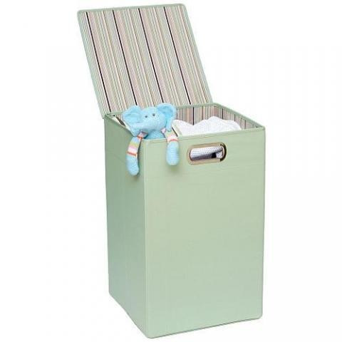 Organizador Hamper Alto Verde Jj Cole - Bebés Y Niños