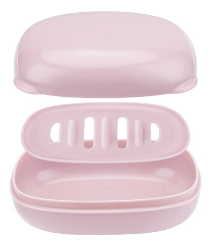 Nophike Soap Dish With Lid, With Removable Drainage Layer Aa