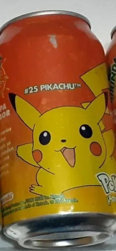 Pokémon Lata De Mirinda Año 2000 Vacía (Usado)