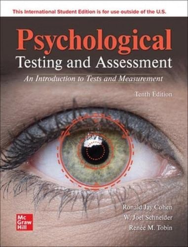 Libro: Psychological Testing And Assessment. Cohen. Mc Graw 