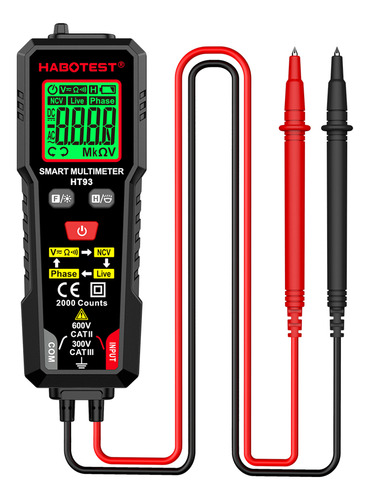 Multímetros Voltio-ohmímetro Digital Ht93 Con Precisión Habo
