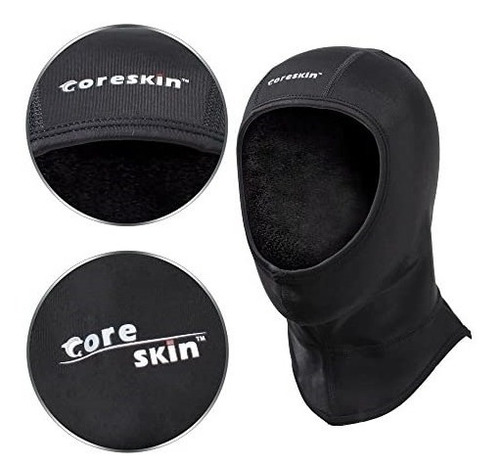 Imagen 5 de 7 de Capucha De Buceo Con Traje De Neopreno Coreskin, 3 Mm, En 4