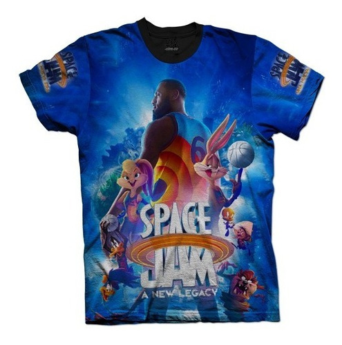 Camiseta Space Jam Lebron James Looney Tunes Adultos / Niños