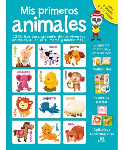 Mis Primeros Animales Libros Cubos - Libsa - Dial