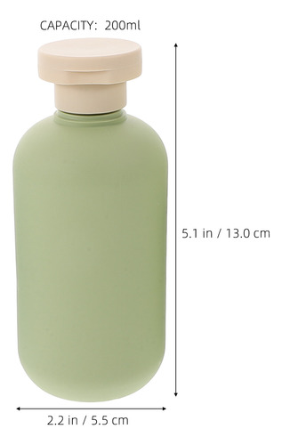 Juego De 3 Botellas De Viaje De Silicona Comprimibles A Prue