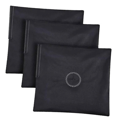 3x Bolsa De Pesas Bolsa De Pesas Base De Negro De 18 \ X19\