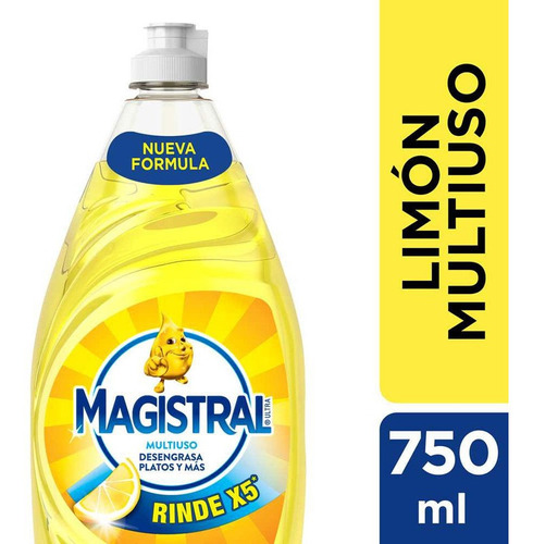 Detergente Magistral Multiuso Limon X 750 Ml