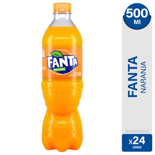 Gaseosa Fanta Naranja Pack X24 Unidades - 01mercado