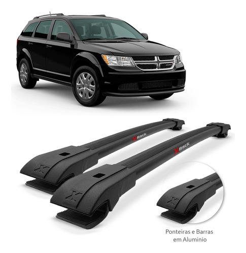 Travessa Rack De Teto Bagageiro Dodge Journey 