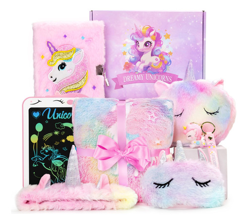 Kit De Regalo De Unicornio Para Cumpleaños Para Niñas