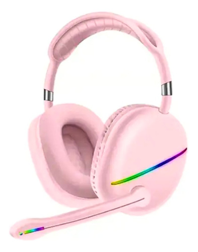 Auricular Inalambrico Gamer Luz Rgb - Okidoki