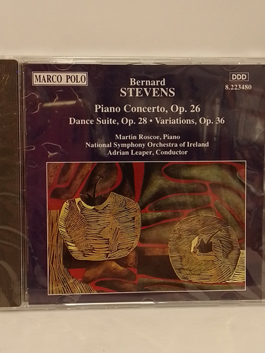 Bernard Stevens Piano Concerto Op.26 Cd Nuevo 