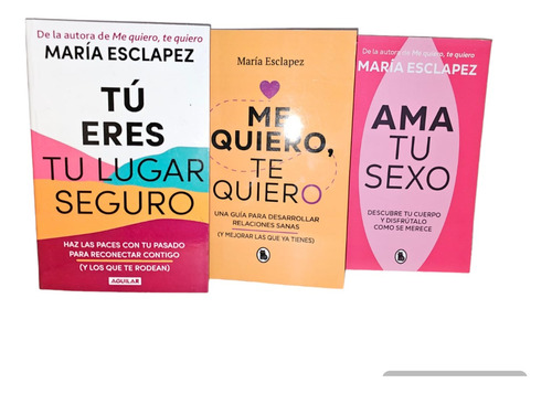 Pack Tu Eres Tu Lugar Seguro-me Quiero,te Quiero-ama Tu Sexo