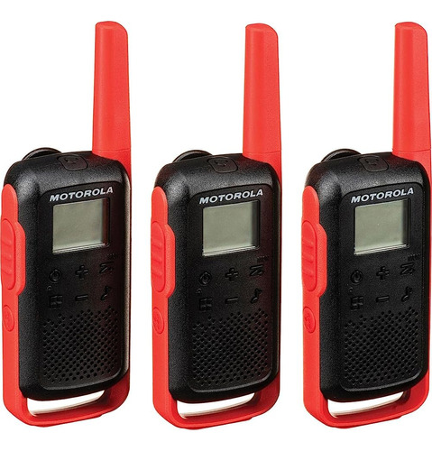 Motorola Solutions T210tp Radio Bidireccional Negro W / Rojo