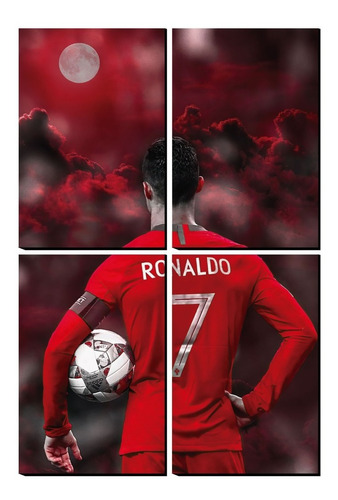 Cuadro Decorativo Moderno Cristiano Ronaldo 