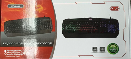 Teclado Gtc Gamer Retroiluminado