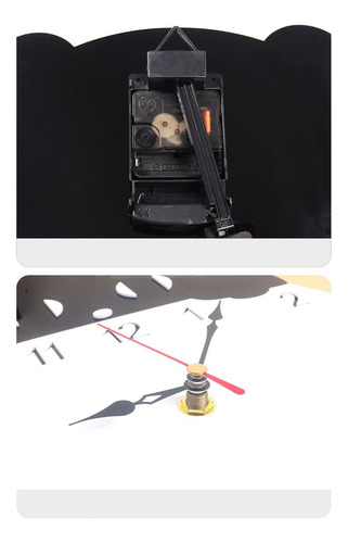 Reloj De Gato Reloj De Pared Que No Hace Tictac Lindo Gato Q
