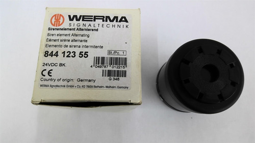 Werma 844 123 55 Siren Element Alternating 24 Vdc Jjk