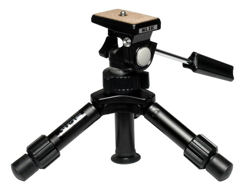 Slik Mini-pro V TriPod With 2-way Pan/tilt Head - Black