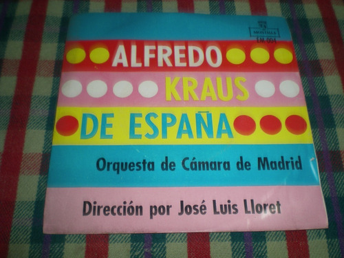 Alfredo Kraus De España Vinilo Simple (14)