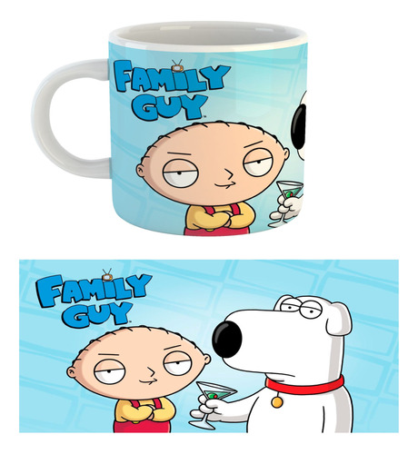 Taza Family Guy Padre Familia Stewie Brian |de Hoy No Pasa|3
