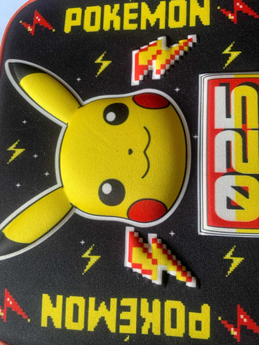 Antigua Lonchera Escolar, Ruz Pokémon: Pikachu Original (Usado)