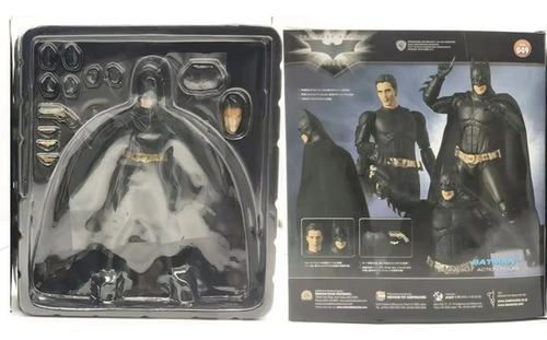 Figura Modelo Mafex 049 De Batman El Caballero Oscuro Begins