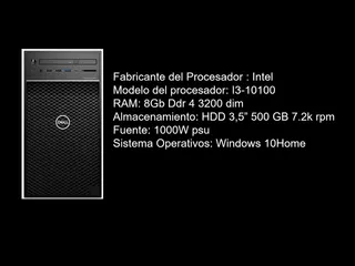 Dell Precision 3660 Tower Gamer Nvidia 3080 Rtx Nueva
