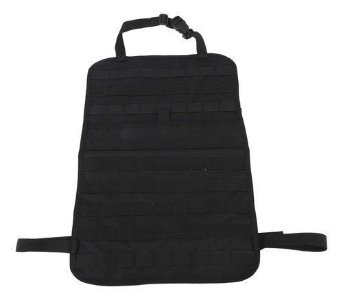 Organizador Trasero Negro Negro De Nailon De Gran Capacidad